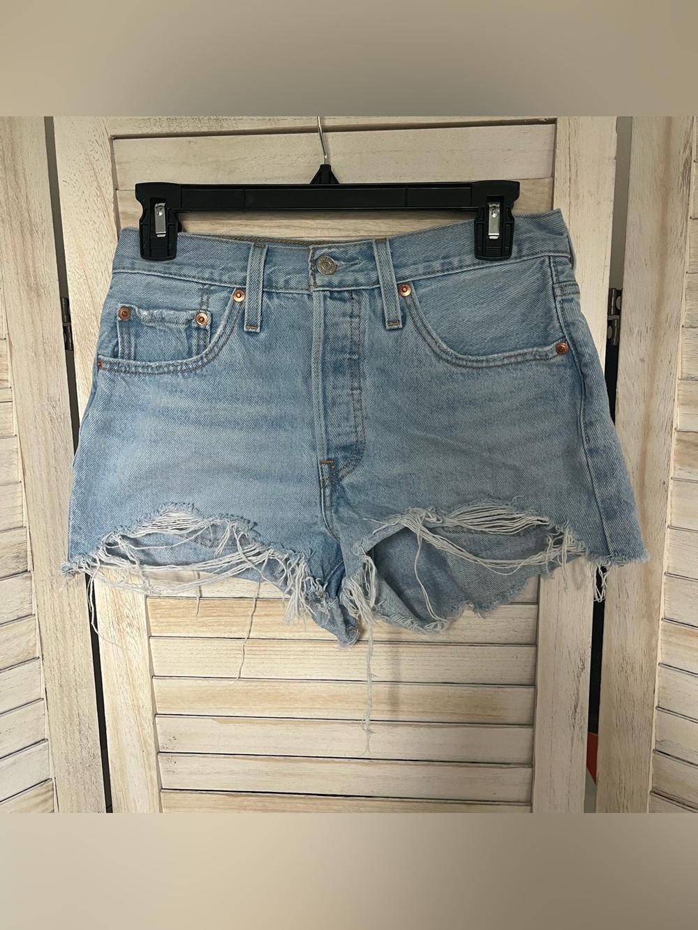Levi’s 501 High-Rise Denim shorts